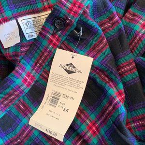 Pendleton Skirts - NWT Vintage Miss Pendleton Wool Plaid Skirt, Small Pendleton Skirts - NWT Vintage Miss Pendleton Wool Plaid Skirt, Small
